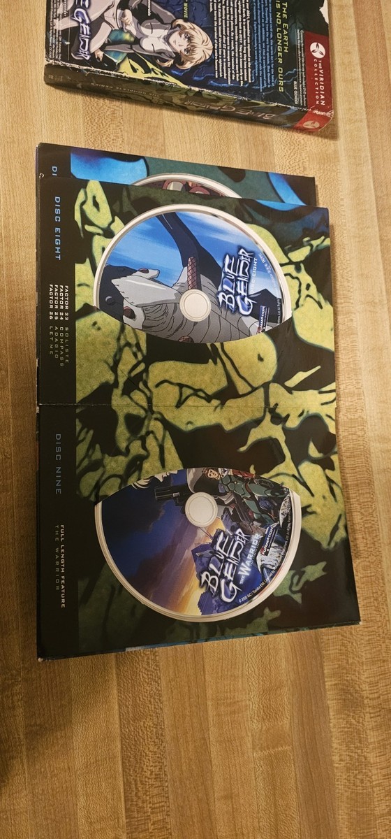 Blue Gender - The Complete Series (DVD, 2008, 9-Disc Set, Viridian