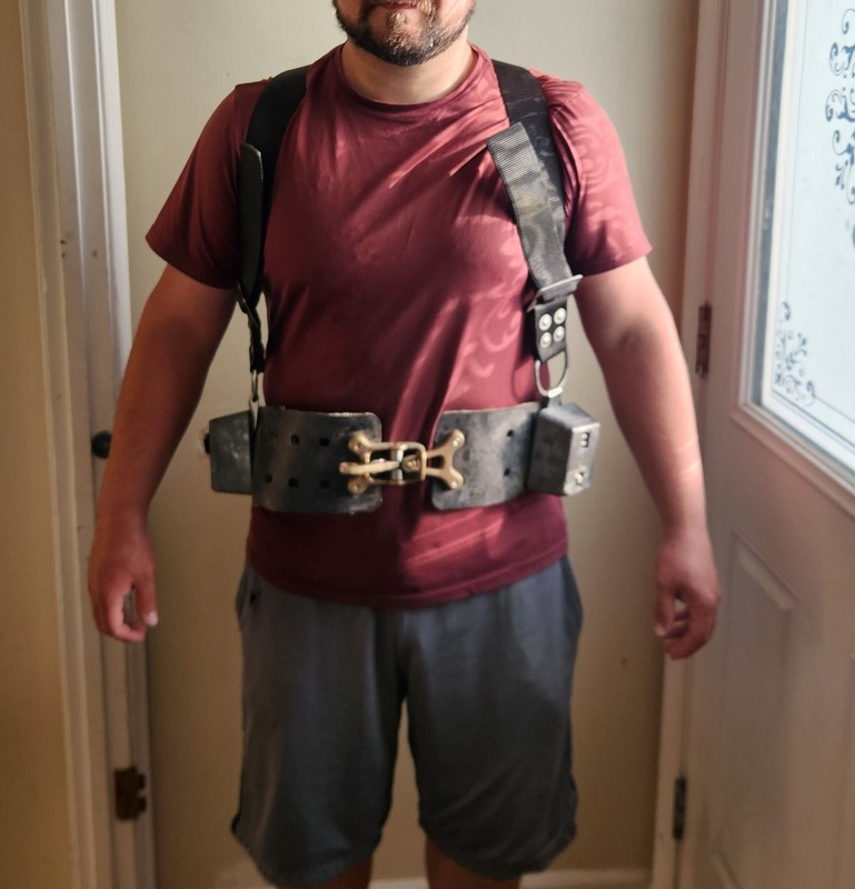 Atlantic Diving Equipment Commercial Weight Belt with Shoulder Straps  40lbs