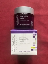 Andalou Naturals, Skin Food Mask Avo Cocoa Age Defying 1.7 Oz  New Made  in USA