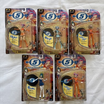 Space Channel 5 - FIVE Action Figures - New - Palisades, Dreamcast
