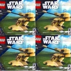 LEGO Star Wars AAT Polybag Set 30680 RETIRED Lot of 4 Sets