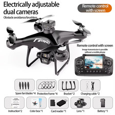 E55 Mini Drone 4K Professional HD Camera with Large Screen 2.4G WIFI FPV Drone Br
