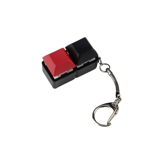 4-Keys Mechanical Keyboard Key Toy Keychain Party Stress Relief DIY Fidget - Afbeelding 32 van 34