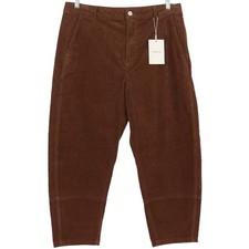 Everlane The Utility Barrel Pant Corduroy in Cocoa Brown Size 16 Organic Cotton