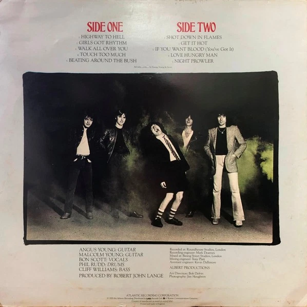 AC/DC - Highway To Hell (LP) (Very Good (VG)) - 3775846935 - Image 2 of 4