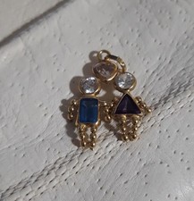 14k Birthstone Pendant February Girl / September Boy