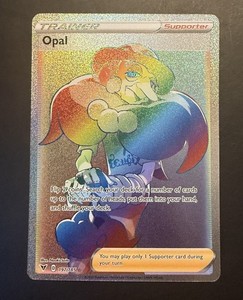 opal rainbow rare pokemon card 197/185 | | SWSH-04 Vivid Voltage The Rainbow Rare Cards Of