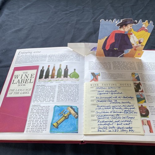 BOOK - Hugh Johnson's Pop-Up Wine Book 1989 Van Der Meer Rare - (9569) - Picture 7 of 9