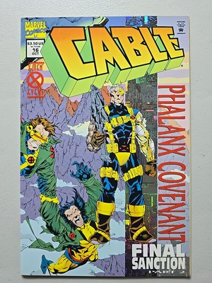 Cable #16 Wolverine Cyclops Phalanx Covenant Final Sanction Marvel Comics 1994 