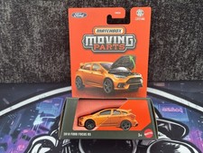Matchbox Moving Parts Tief Orange 2018 Ford Focus Rs