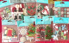YOU CHOOSE - CHRISTMAS JOLEE'S 3D Stickers - SOME RARE - SNOWMAN SANTA