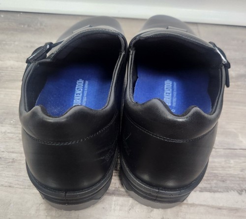 Birkenstock Sz. 41 Caris Pro Black Leather Clog - Picture 3 of 7