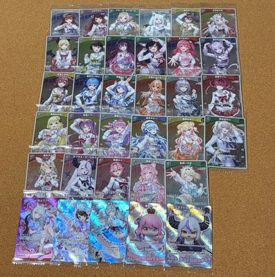 Hololive Official Twin Wafer Card Complete Set All 34 Types BANDAI