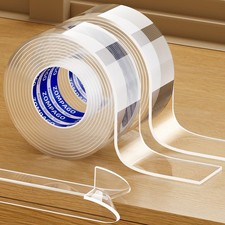 2 Roll Clear Soft Corner Protectors Furniture Strip 1.2 Inch x 6.56FT Bumper