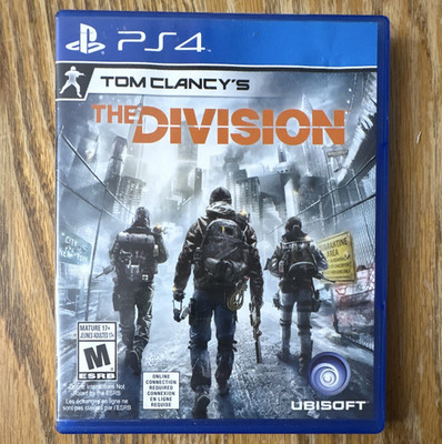 Tom Clancy's The Division Sony PS4 2016 Ubisoft M Mature Online Play
