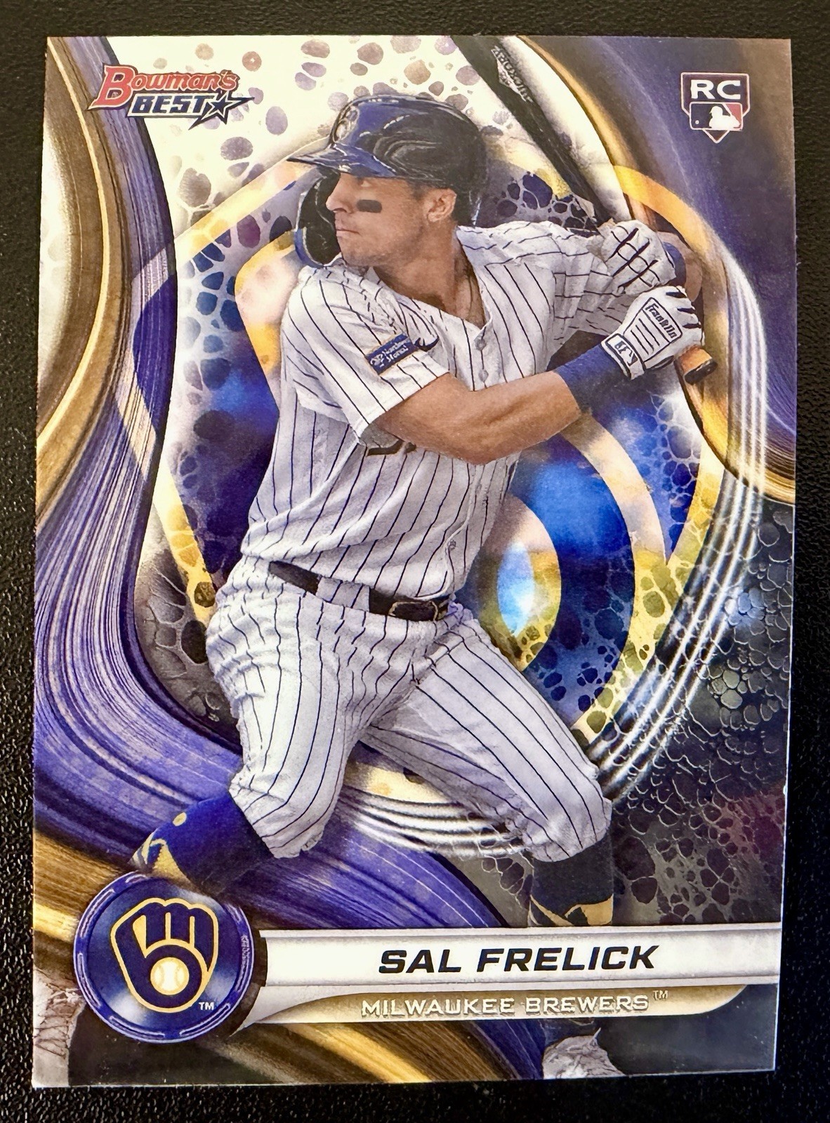 2024 Bowman's Best SAL FRELICK Milwaukee Brewers ROOKIE #37!