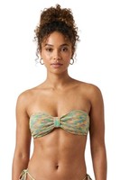 Dakine Bandeau Bikini Oberteil Streifen L