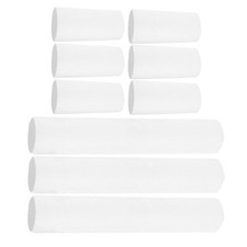 9 Pcs Polystyrene Foam Rods Craft Supplies Cylinder Shape Blocks Modeling