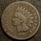 1873 Indian Head Penny Cent - Good Date - READ DESCRIPTION #73H