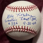Jim Lonborg Signed Official Major League Baseball