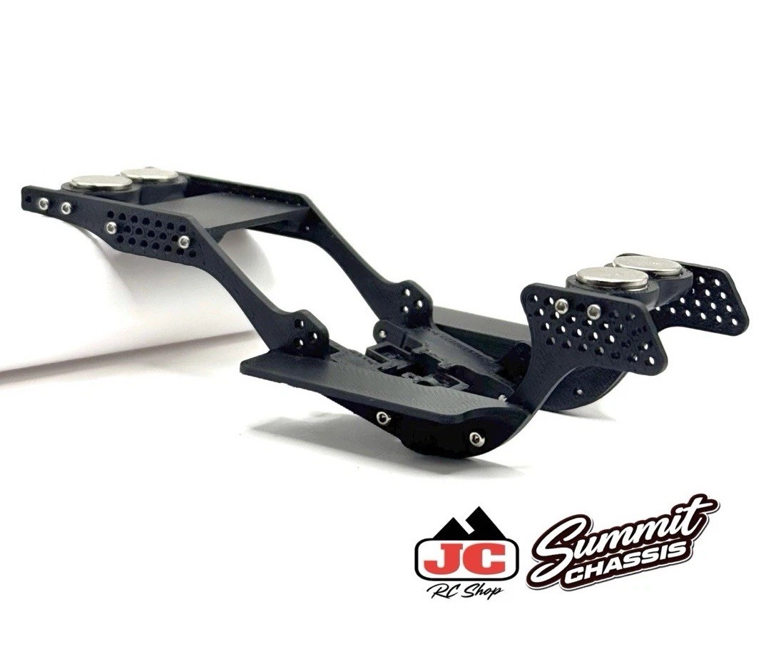 TaG.［Scenery t/t］&［Side frame+Leg ］ JC Summit Chassis Frame Axial SCX24 - LCG - 15 Degree Skid Angle