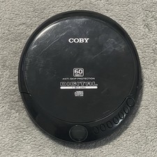 Coby Portable Compact Disc Player CD-191-BLK Digital 60 sec Anti-Skip Protection