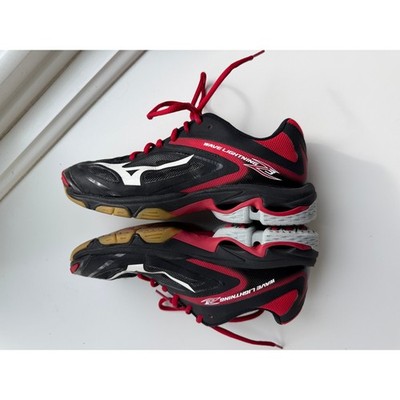 Mizuno Wave Lightning Z3 V1GC170060 Women's US 8 Black Red