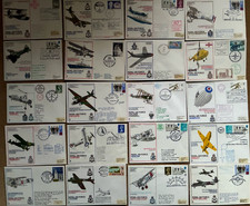 20 RAF Covers, All Flown - RAF Bases / Camps / Establishments etc.  (Set AA)