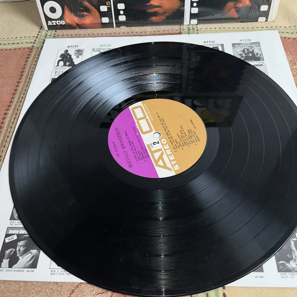 BUFFALO SPRINGFIELD Self Titled Vinyl LP ATCO 33-200-A Stereo - Image 4 of 4