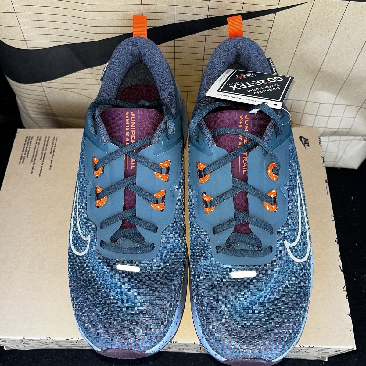 Size 9.5 - Nike Juniper Trail 2 GORE-TEX Deep Jungle W for sale