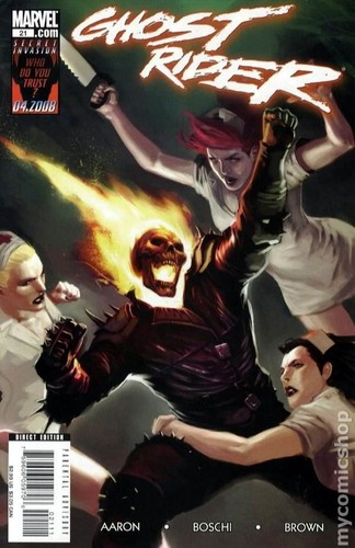 Ghost Rider #21 VF 2008 Stock Image | eBay