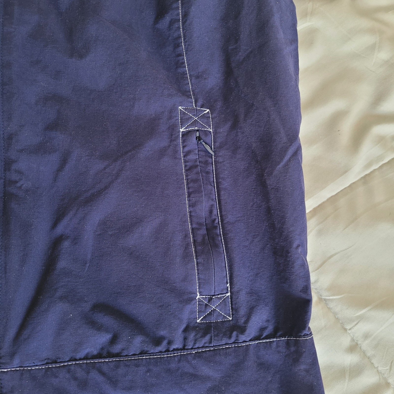 Field FG Gear Men's Light-weight Fall Jacket Size L Navy Blue EUC