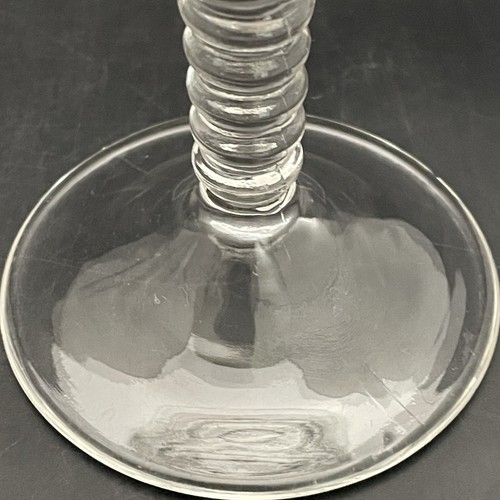 Federal Glass 4pc Ribbed Beehive Optic Wine/Sherbet Glasses c1930s USA 5"t 5oz - Picture 4 of 11