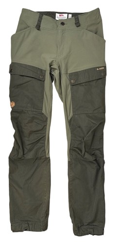 FjallRaven Keb Trousers Curved Olive Green Cargo Pants Women’s Size 27/28