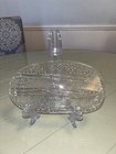 VTG 1970’s Pukeberg Glass Swedish Crystal Art Glass 8” Panel By Uno Westerberg — photo 3