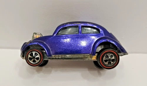 Hot Wheels Redline Custom Volkswagen Spectraflame Purple 1967 US - Nice!