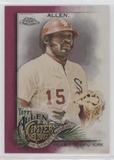 2022 Topps Allen & Ginter Chrome Magenta Refractor /199 Dick Allen #128 HOF