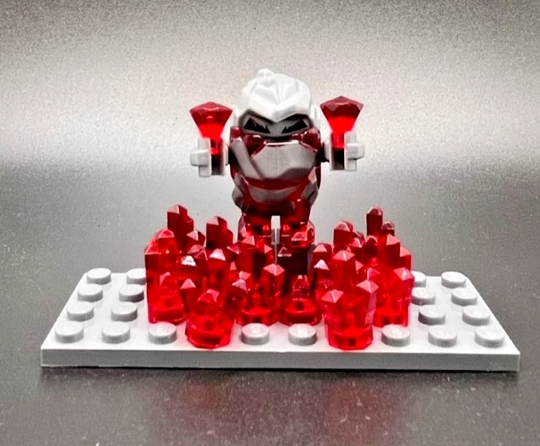 LEGO POWER MINERS RED ROCK MONSTER MELTROX MINIFIGURA nueva con extras Foto 4 de 4