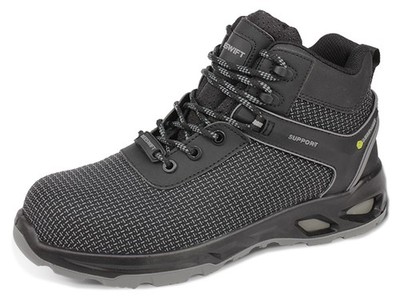 Beeswift Himley Tpu Tek Composite Mid Lightweight Safety Work Boot Black Size 3