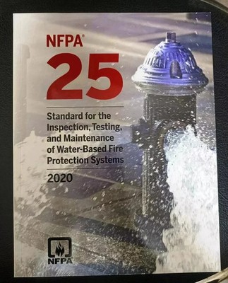 NFPA 25 Standard for the Inspection Testing and Maintenance 2020 FROM USA STOCK
