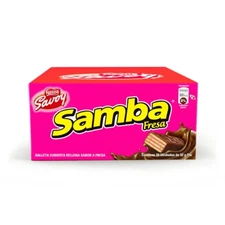 Samba Fresa Savoy 20 Unidades