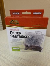 Zilla Replacement Filter Cartridges Medium, 3 Count