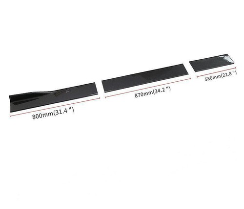 Bas de Caisse Carbone Style Kit Pour Golf MK6 MK 7 7.5 GTI R CC Caravelle - Imagen 12 de 12