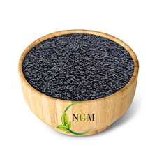 Sesam schwarz 1000g ungeschält ganz Naturbel...