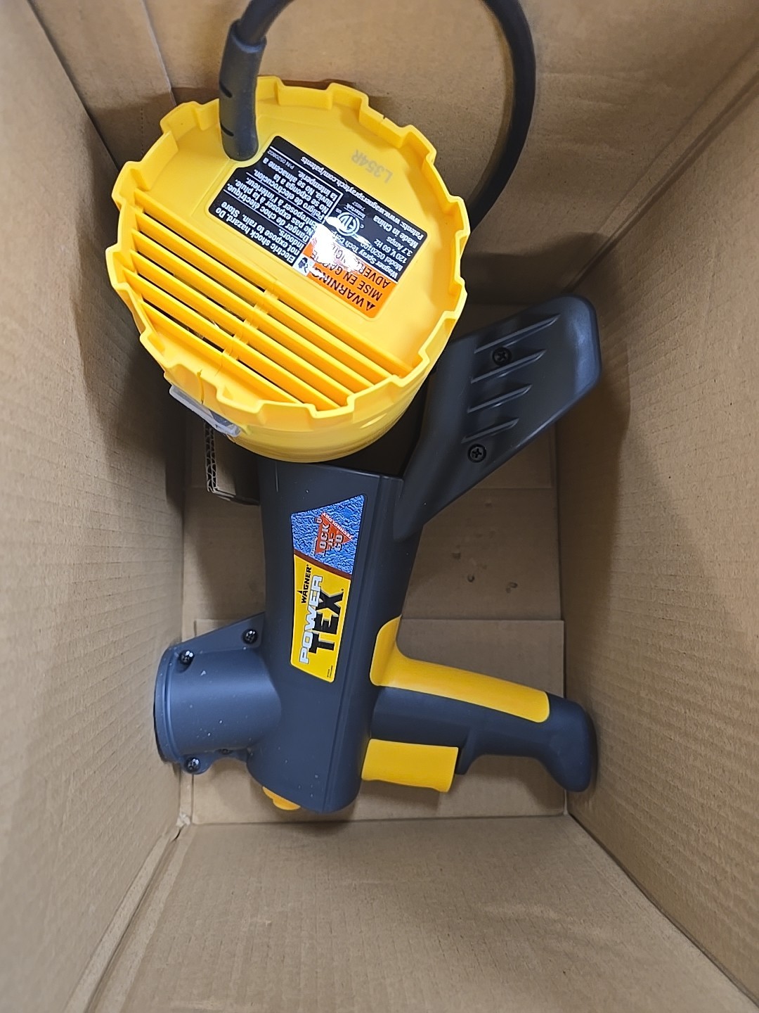 Wagner Spraytech 0520000 Power Tex Electric Texture Sprayer, 1 Gallon Hopper NEW