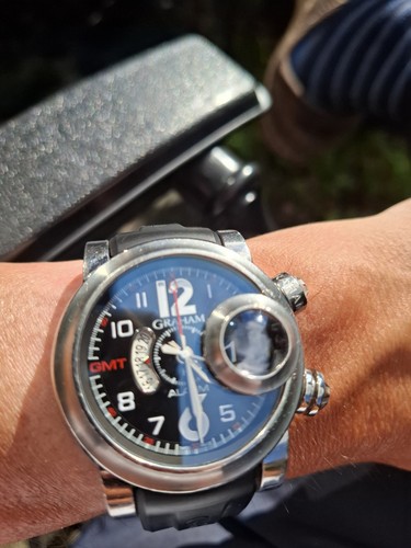 Graham Swordfish GMT Alarm Date Automatic - Picture 2 of 24