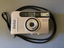 Vivitar PZ3090 Date-A-Print 35mm Color Film Camera - Tested