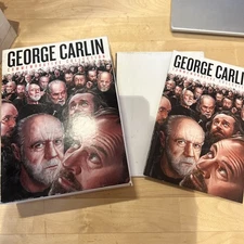 George Carlin Commemorative Collection (DVD, 2018, 10-Disc) W/Booklet And Poster