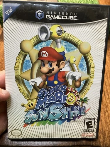 Super Mario Sunshine (Nintendo GameCube) [Not For Resale] Disc & Case, No Manual