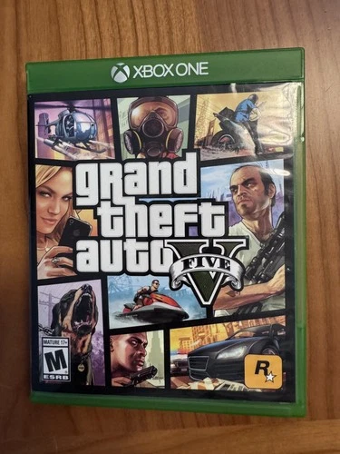 XB1: Grand Theft Auto V GTA 5 (Xbox One) Complete W/ Manual & Map CIB Tested